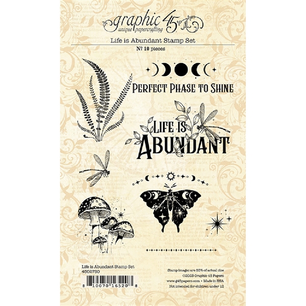 Graphic 45 - Life is Abundant Ephemera Assortment 4502779