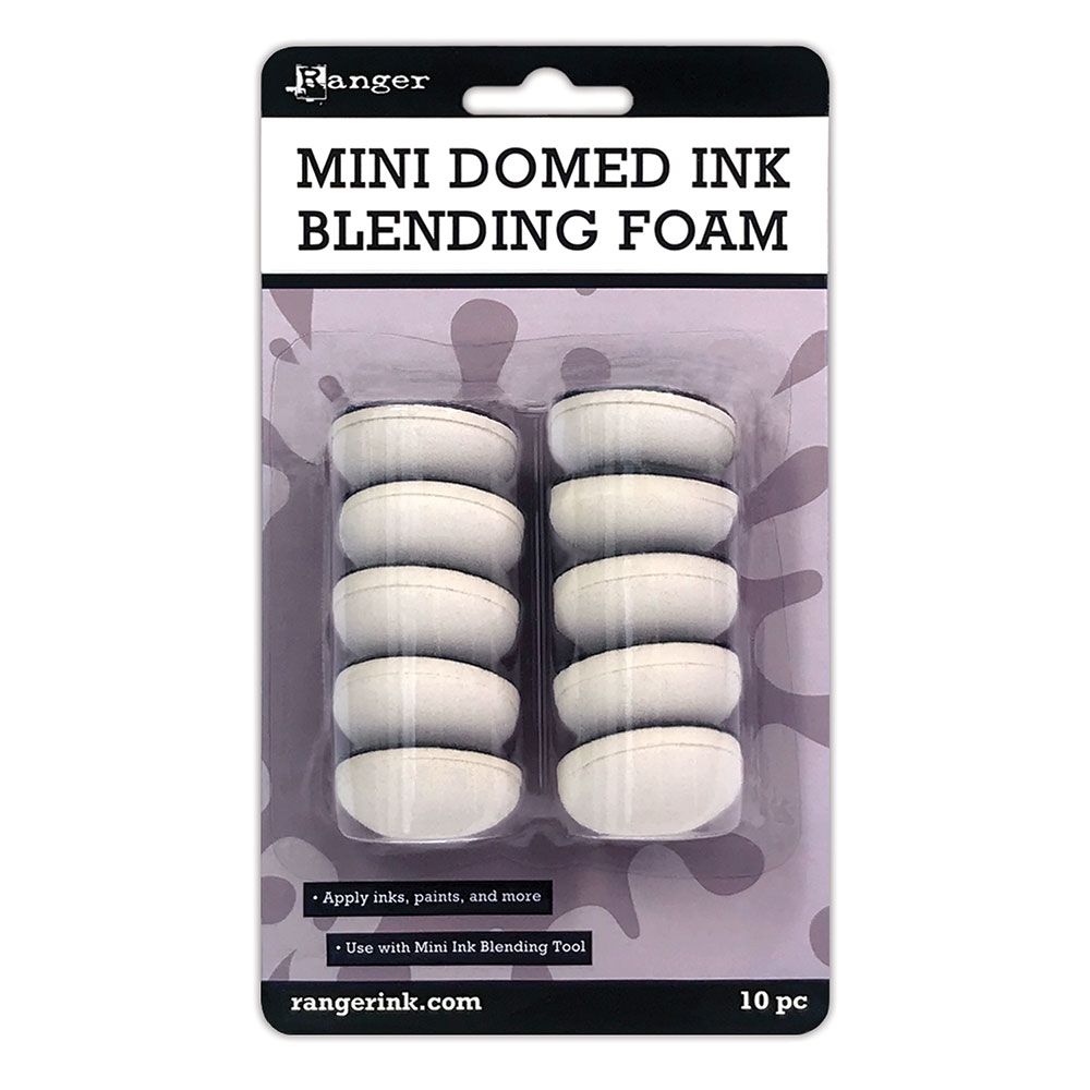 Ranger Mini Domed Ink Blending Foam - 10pc IBT77176