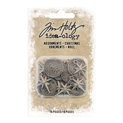 Tim Holtz Idea-ology Adornments, Christmas