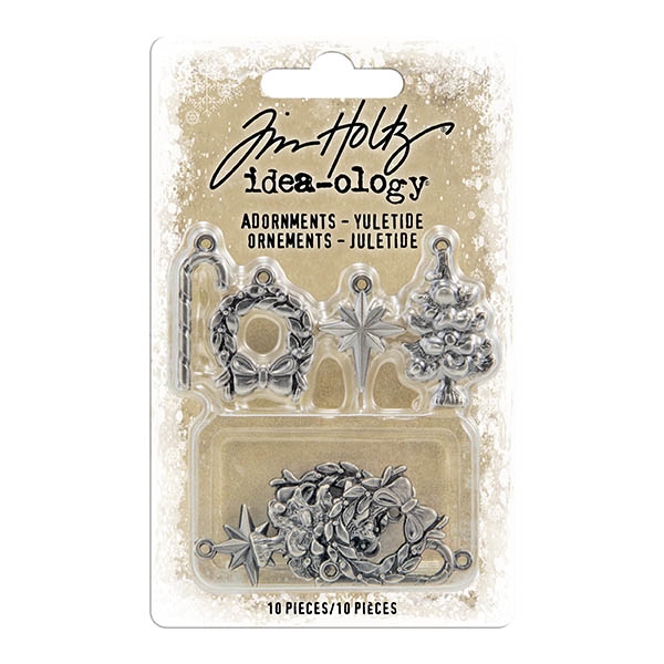 Tim Holtz Idea-ology Adornments, Yuletide TH94008