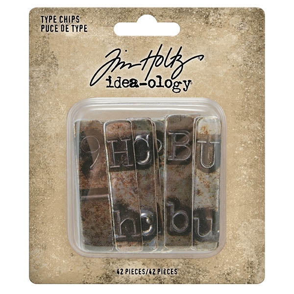 Advantus Tim Holtz Idea-ology Type Chips TH94031