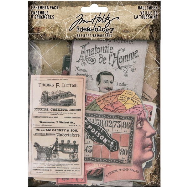 Tim Holtz Idea-ology Ephemera - Halloween TH94055