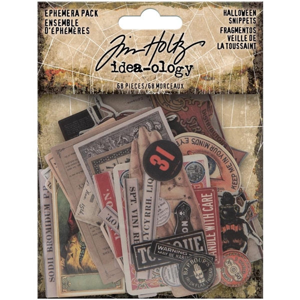 Tim Holtz Idea-ology Ephemera - Halloween Snippets TH94056