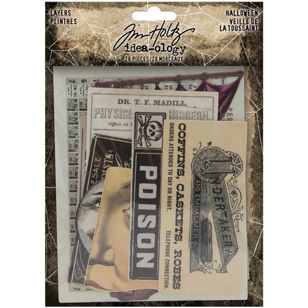 Tim Holtz Idea-ology Layers - Halloween TH94076