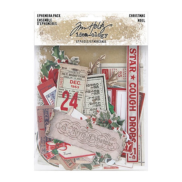 Tim Holtz Idea-ology Ephemera Christmas TH94086