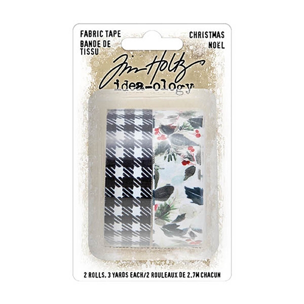 Tim Holtz Idea-ology Fabric Tape Christmas TH94095