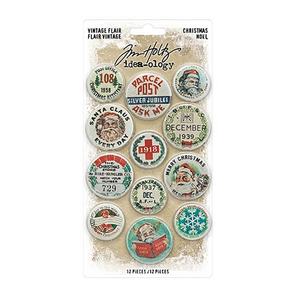 Tim Holtz Idea-ology Flair Christmas TH94105