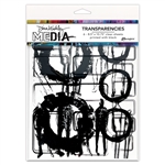 Ranger Dina Wakley MEdia Transparencies Frames & Figures Set 1 MDA80541