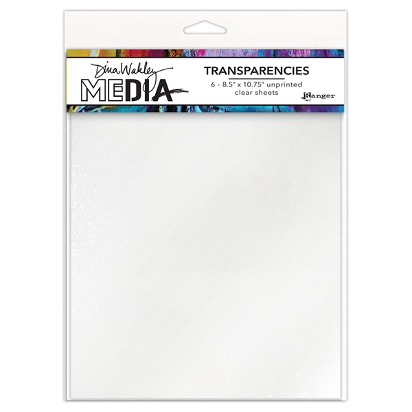 Ranger Dina Wakley MEdia Transparencies Clear MDA80565
