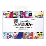 Dina Wakley Media Collage Sparks - Collection 2 MDA82231