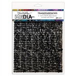 Ranger Dina Wakley MEdia Transparencies Typography Set 1 MDA82651