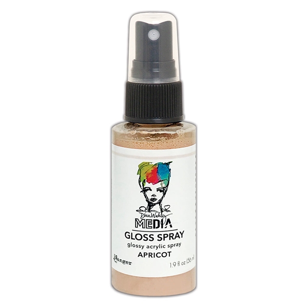 Ranger Dina Wakley MEdia Gloss Spray - Apricot MDO73642