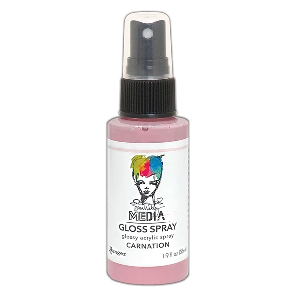 Ranger Dina Wakley MEdia Gloss Spray - Carnation MDO73697