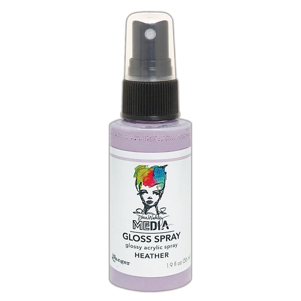 Ranger Dina Wakley MEdia Gloss Spray - Heather MDO73727