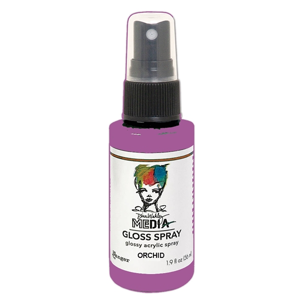 Ranger Dina Wakley MEdia Gloss Spray - Orchid MDO76506