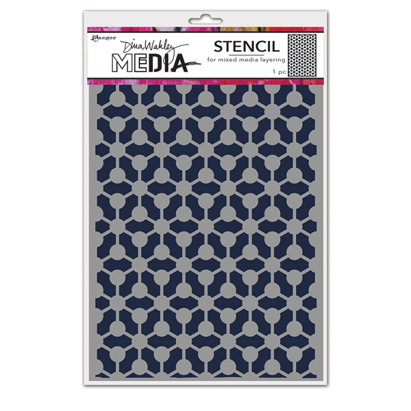 Ranger Dina Wakley MEdia Stencil - Bonds MDS77633