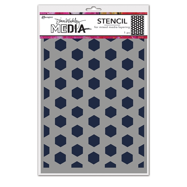 Ranger Dina Wakley MEdia Stencil - Fence MDS77664