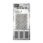 Stampers Anonymous Tim Holtz Mini Layering Stencil Set #52 MST052