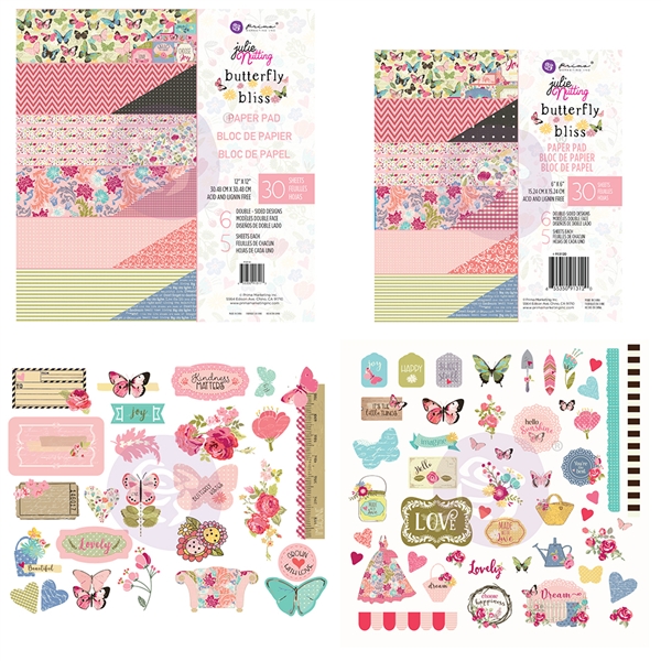 Prima Julie Nutting Butterfly Bliss Collection Bundle