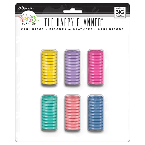 The Happy Planner Mini Discs Value Pack 66pcs RINSV-01