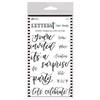 Ranger Letter It Stamp Set: Invitation