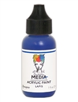 Dina Wakley Media Acrylic  Paint  - Lapis, 1oz Bottle