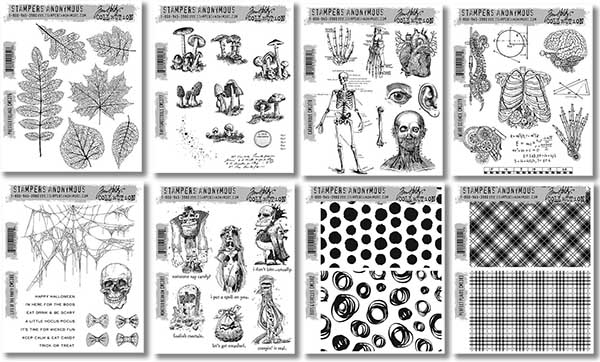 (LATE AUGUST PRE-ORDER) Stampers Anonymous Tim Holtz Stamp Bundle - August 2019 Release