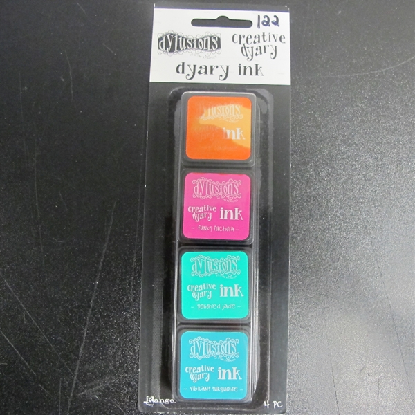 SCRATCH & DENT Dylusions Creative Dyary Ink Pads Set #3