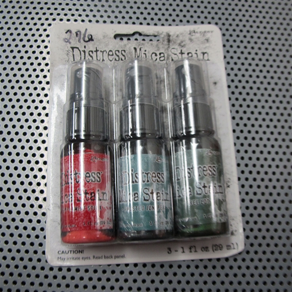 Ranger Tim Holtz Distress Holiday Mica Stain Set #1 TSCK78234