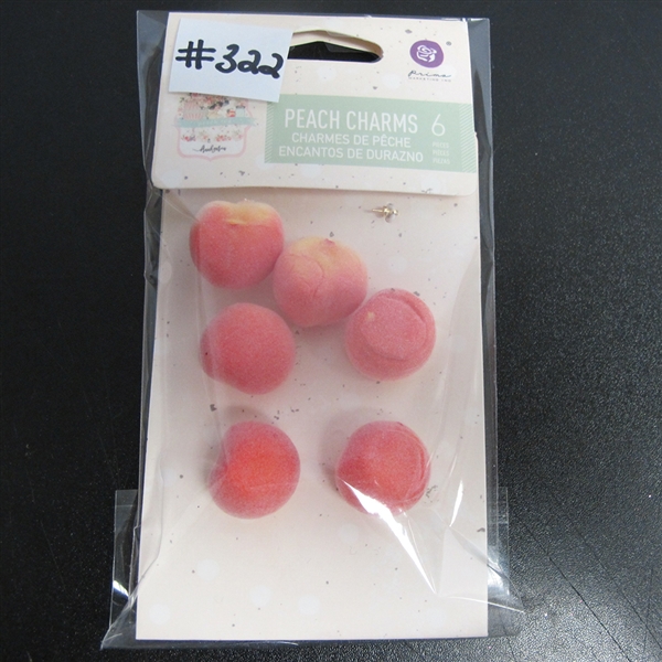 Prima Marketing Peach Tea Charms 997601