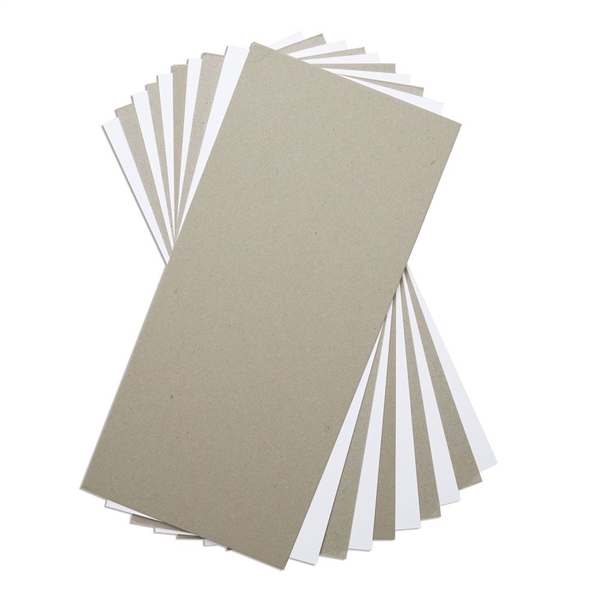 Sizzix Surfacez 6" Mixed Media Board - White and Gray 663891