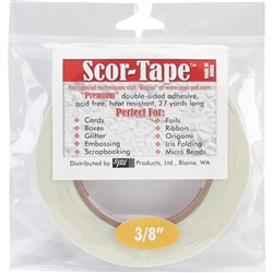 Scor-Pal Scor-Tape 3/8" x 27 Yards #SP214