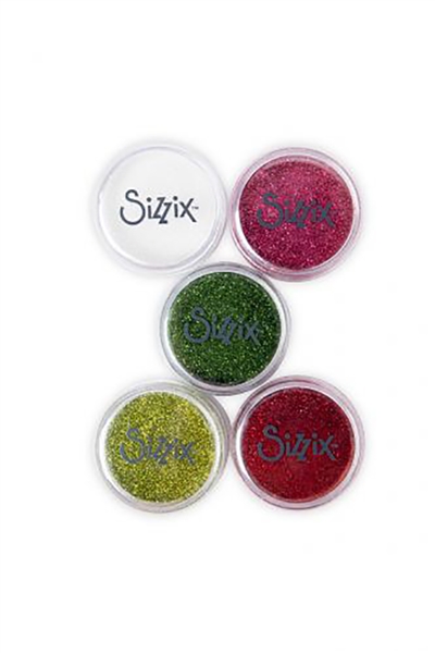 Sizzix Making Essential Biodegradable Fine Glitter, Festive 664672