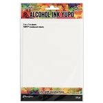 Ranger Tim Holtz Alcohol Ink Yupo Paper, 8x10 White 25PK TAC76346