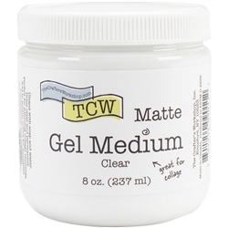 The Crafter's Workshop Matte Gel Medium Clear