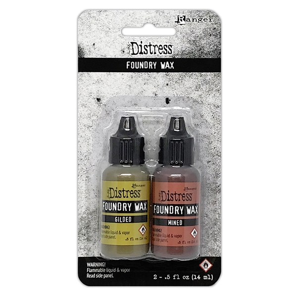 Ranger Tim Holtz Distress Foundry Wax Kit #1 - Gilded/Mined TDAK80435