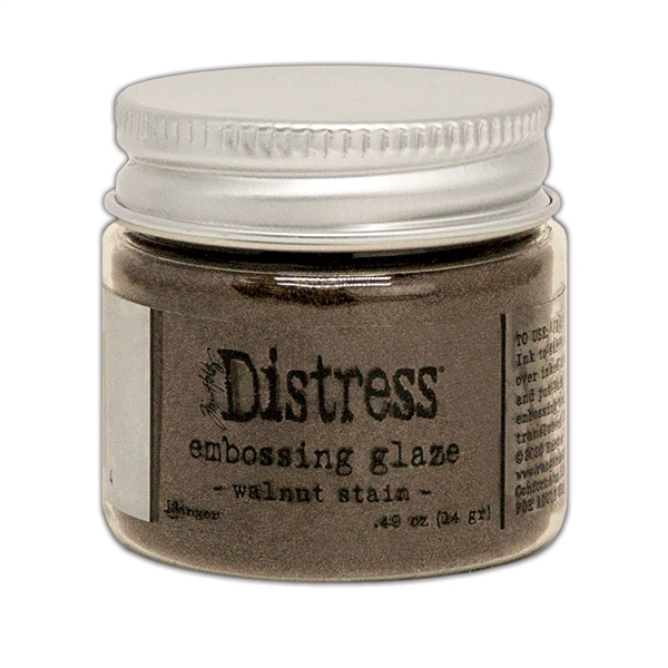 Ranger Tim Holtz Distress Embossing Glaze - Walnut Stain TDE71044