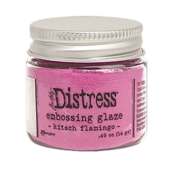 Ranger Tim Holtz Distress Embossing Glaze - Kitsch Flamingo TDE73857