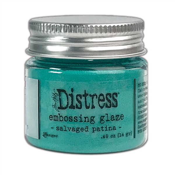 Ranger Tim Holtz Distress Embossing Glaze -  Salvaged Patina TDE7371