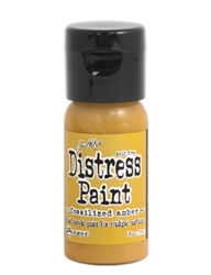 Ranger Tim Holtz Distress Paint - Fossilized Amber TDF50209