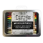 Ranger Tim Holtz Distress Watercolor Pencils (12 Pack) Set 5 TDH83597