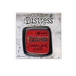 Ranger Tim Holtz Distress Color Enamel Pin - Lumberjack Plaid TDZ82439