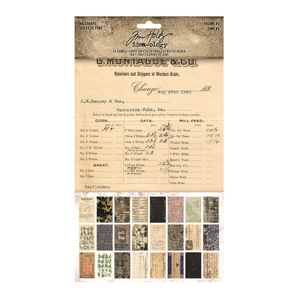 Advantus Tim Holtz Idea-ology Backdrops Volume 3 TH94247