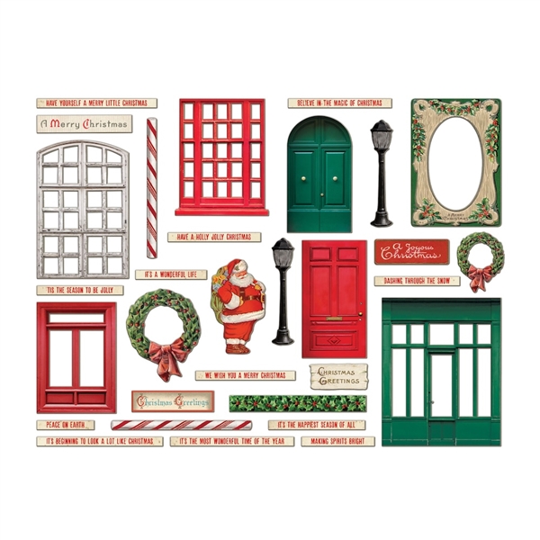 Christmas 2024 Tim Holtz Idea-ology Baseboards + Transparencies TH94407