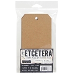 Stampers Anonymous Tim Holtz Etcetera - #8 Tag Thickboards THETC-005