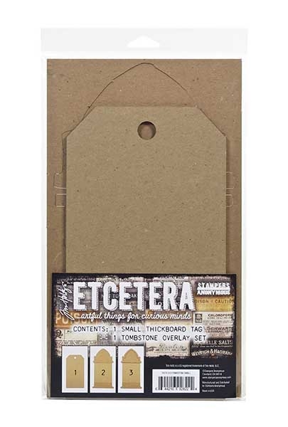 Stampers Anonymous Tim Holtz Etcetera: Small Tombstone THETC-013
