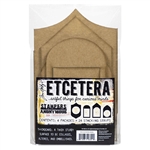 Stampers Anonymous Tim Holtz Etcetera Tiles, Facades THETC-016