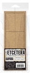 Stampers Anonymous Tim Holtz Etcetera Tiles, Large THETC-017