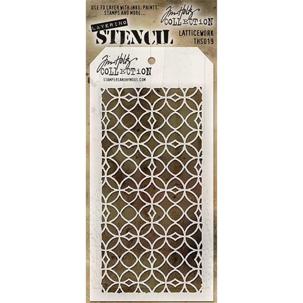 Tim Holtz Layering Stencils - Latticework THS019