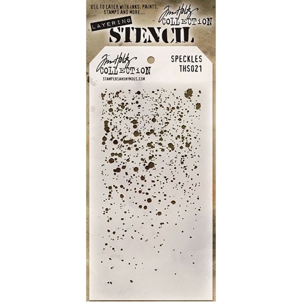 Tim Holtz Layering Stencils - Speckles THS021